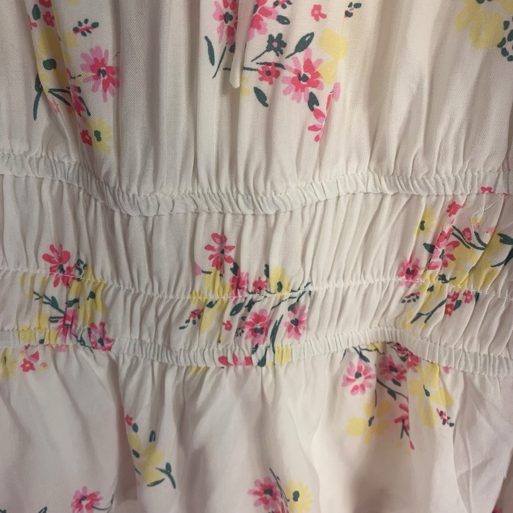 Ardene White Floral Off-Shoulder Top large - Picture 5 of 11